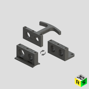 Drink/Radio Quick-Connect Kit (Suits Both Roll-Bar & Flat Surface)